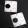 Stainless steel hinge repair sheet, cabinet door fixed plate, hinge hole repair and installation gasket, Jieyang manufacturer Application Scenario
